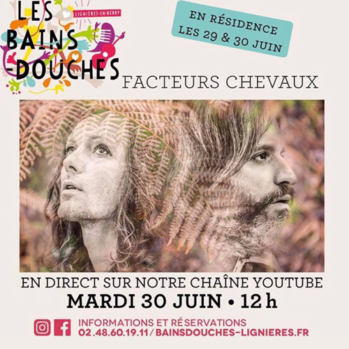 Facteurs Chevaux en direct sur Youtube le 30/06/20 à 12h00