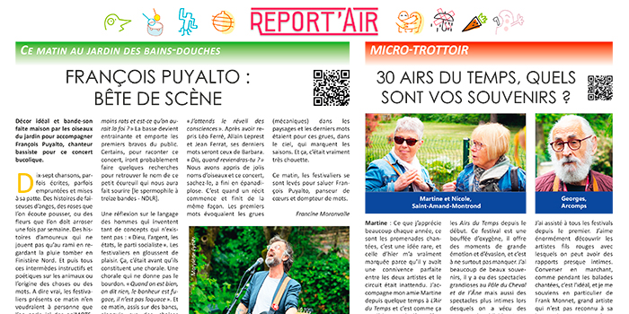Report'Air n°2 Verso