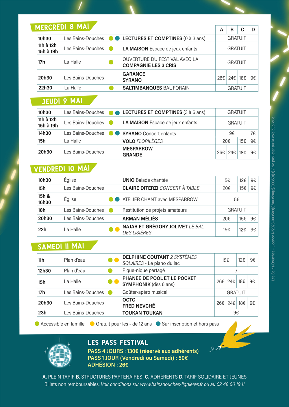 Grille Programmation Air du Temps 2024