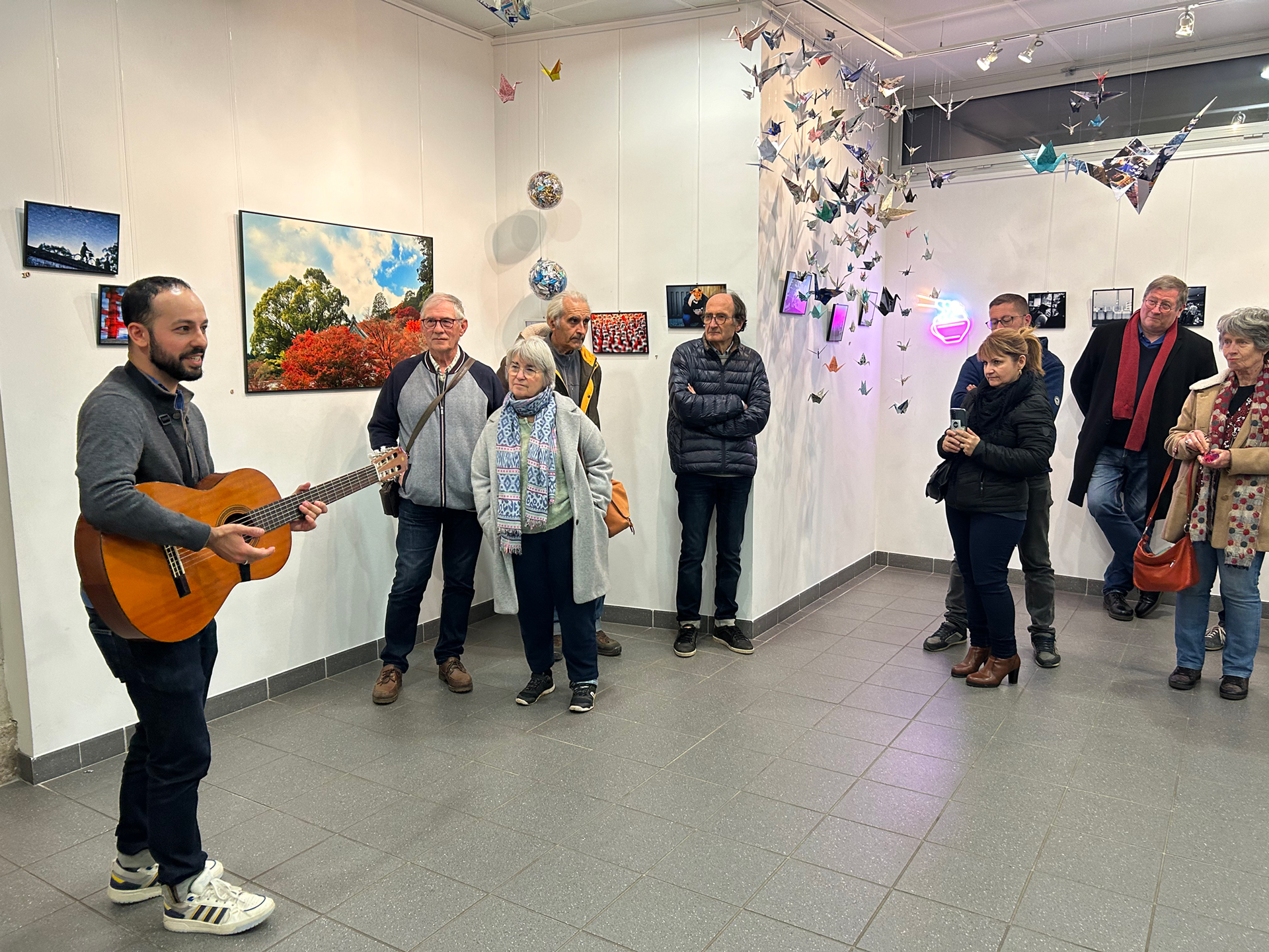 Samuel Rozenbaum : vernissage de son exposition aux Bains-Douches