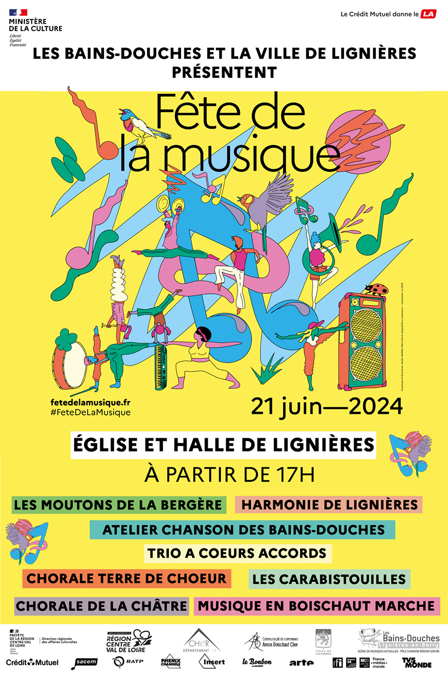 Fête de la musique à Lignieres - 21 juin 2024