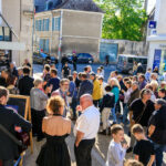 Inauguration avec la compagnie "Les trois cris"