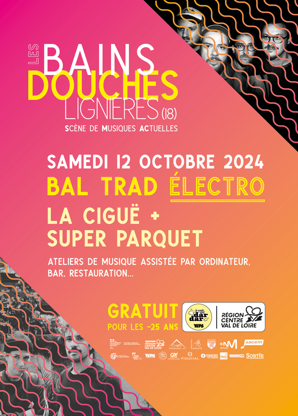 Lancement de la saison 2024-2025 - Flyer recto