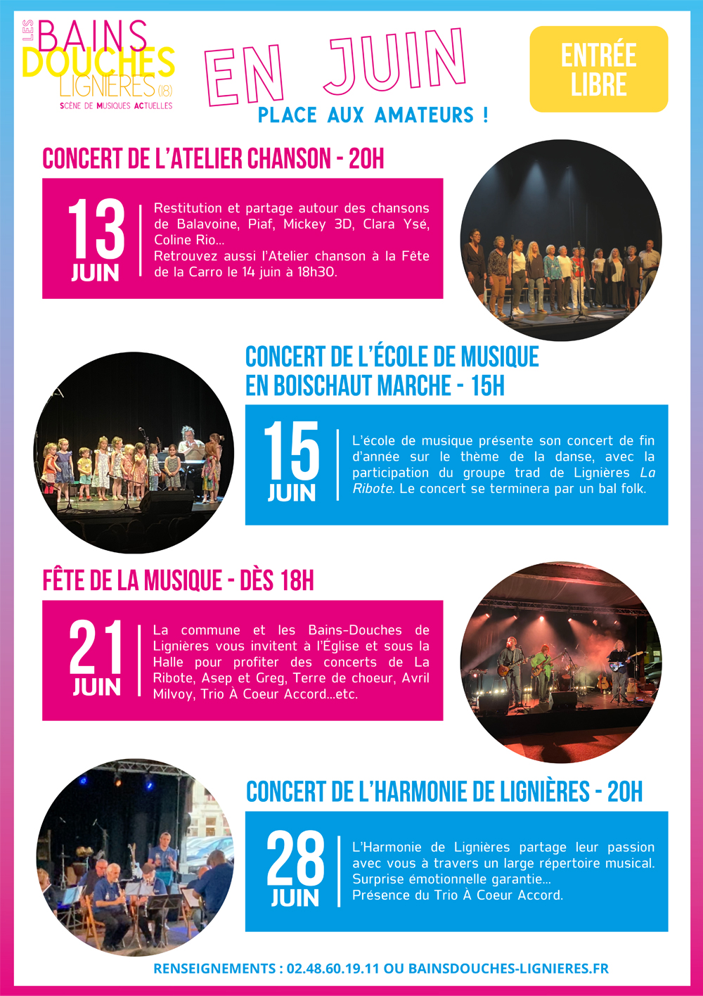 En Juin, place aux amateurs !