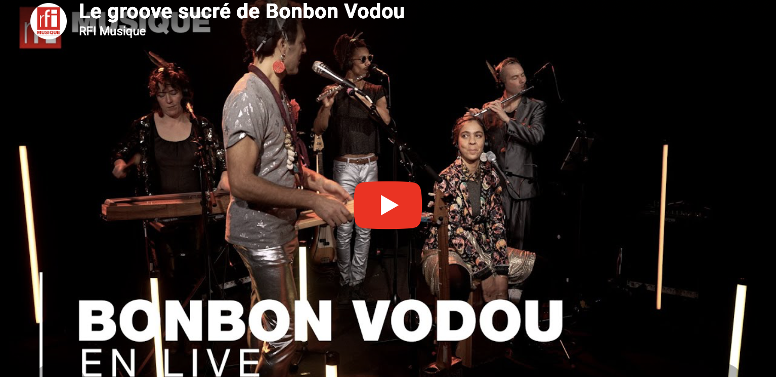 Bonbon Vodou - Vidéo "Le groove sucré" en live Vidéo "Le groove sucré" de Bonbon Vodou
