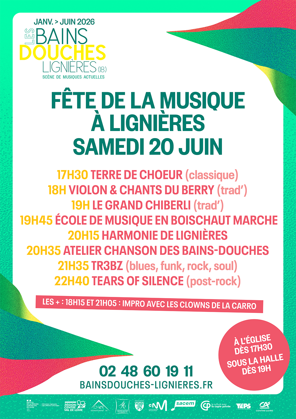 La Fête de la Musique à Lignières - Samedi 20 juin 2026 - Programme détaillé
