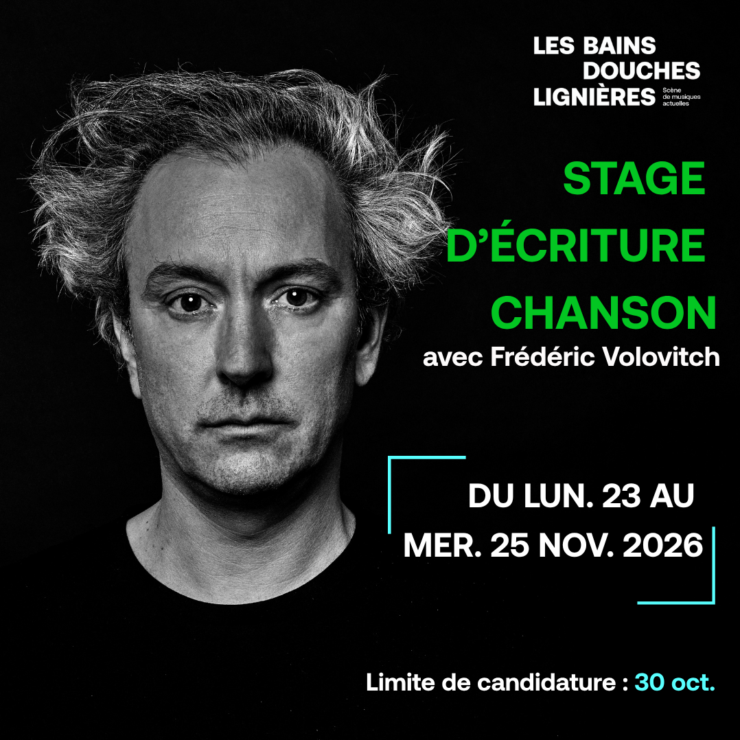 Stage d'écriture chanson avec Frédéric Volovitch #4